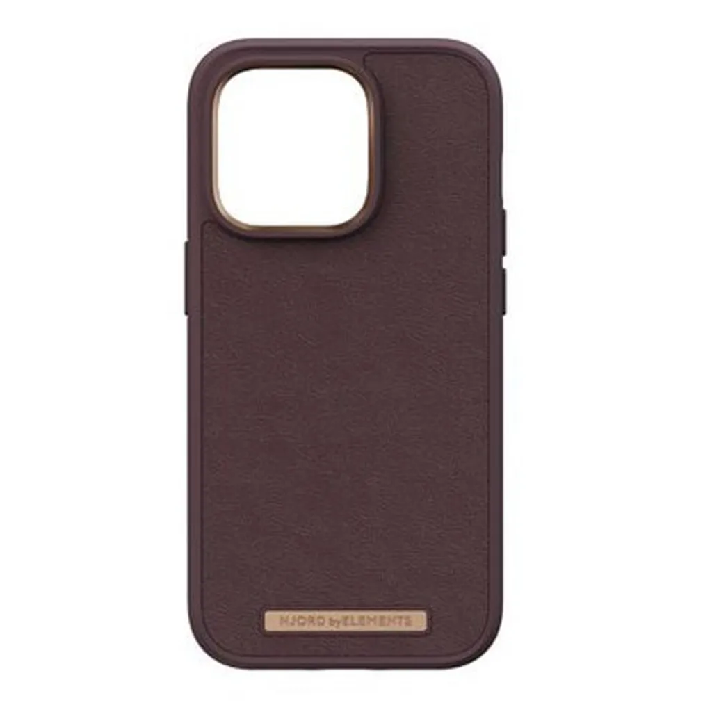 Coque en cuir iPhone 14 Pro robuste - Protège des chutes et des rayures