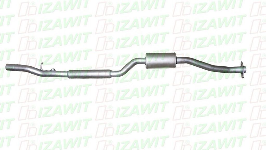 IZAWIT 19.044 Vorschalldämpfer Schalldämpfer für MITSUBISHI Lancer VIII Schrägheck (CXA) Lancer VIII Limousine (CYA, CZA)