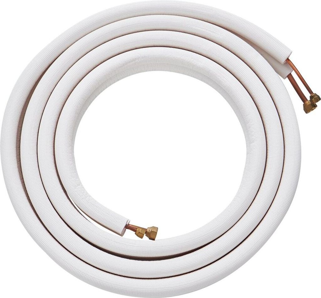 Mini Split Line Set 6.4x9.5 x4876.8mm Copper Tubing AC w/ Connection Cable