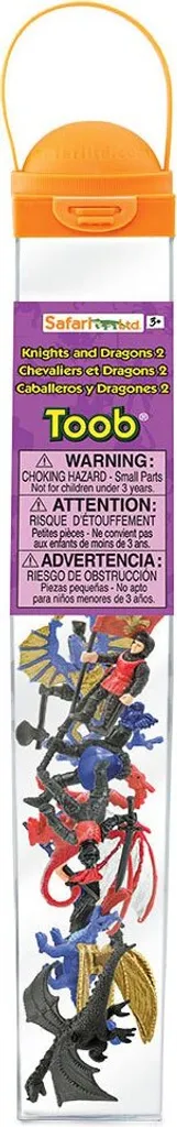 Kit Figurines Chevaliers et Dragons pour Jeux d'Imagination Safari Ltd