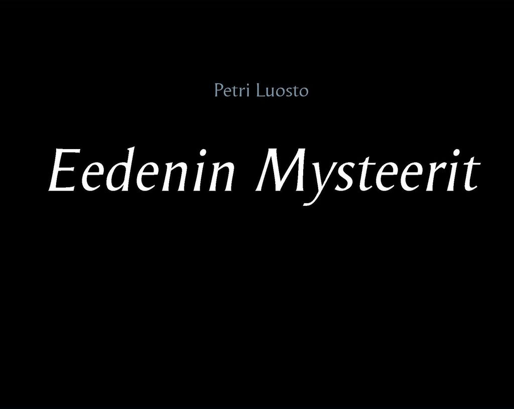 Eedenin Mysteerit