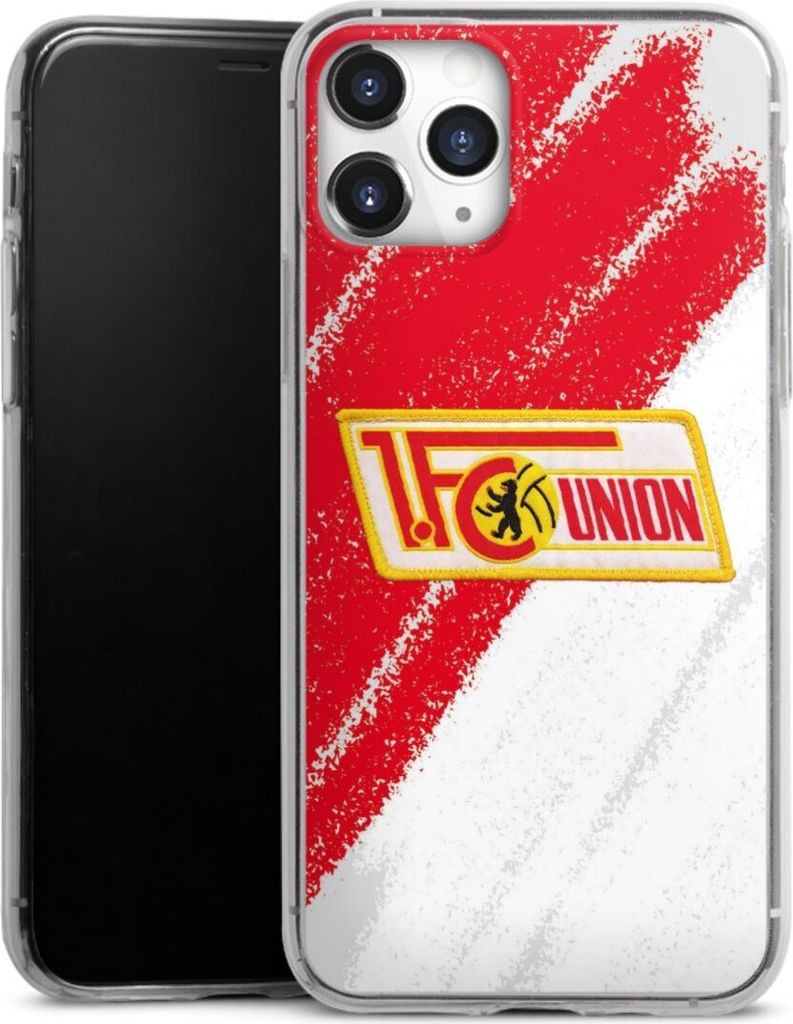 DeinDesign Slim Hülle für Apple iPhone 11 Pro Silikon Case Ultra Dünn Handyhülle 1. FC Union Berlin Logo Offizielles Lizenzprodukt