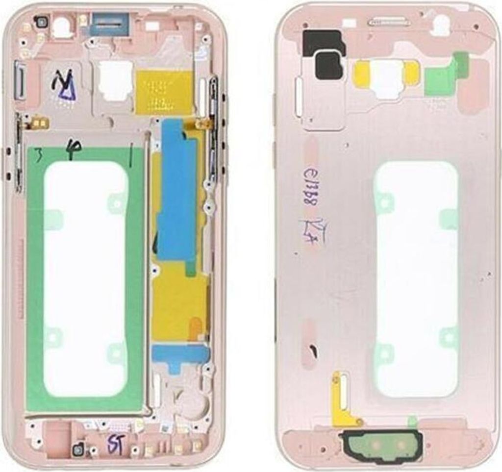 Original Samsung Galaxy A5 2017 A520F Mittelrahmen Rahmen Gehäuse Pink