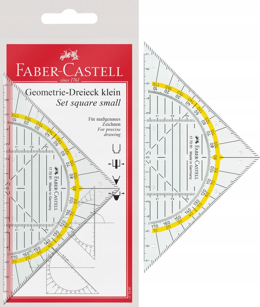 Faber-Castell 177091, Transparent, 18 cm, 1,8 mm Produktbild 