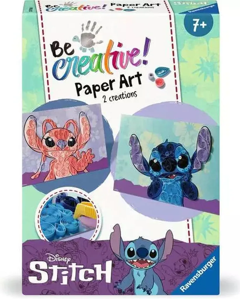 Ravensburger Be Creative ! Paper Art Stitch - Kit de Loisirs Créatifs