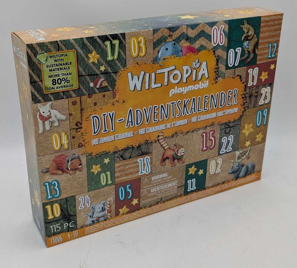 PLAYMOBIL Wiltopia 71006 DIY Adventskalender: Tierische Produktbild 