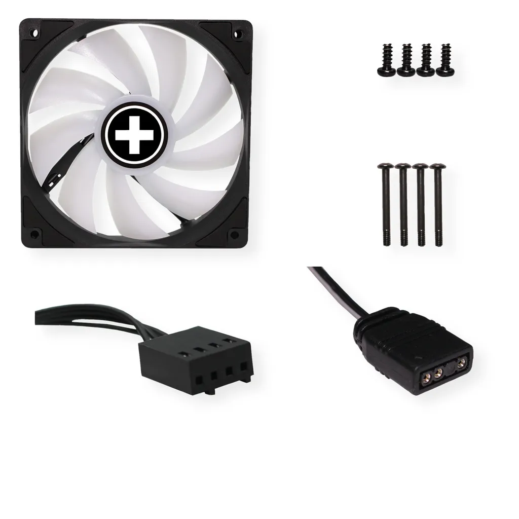 Xilence XF063 Performance A+ Ventola Case 12cm PWM ARGB Black - 10