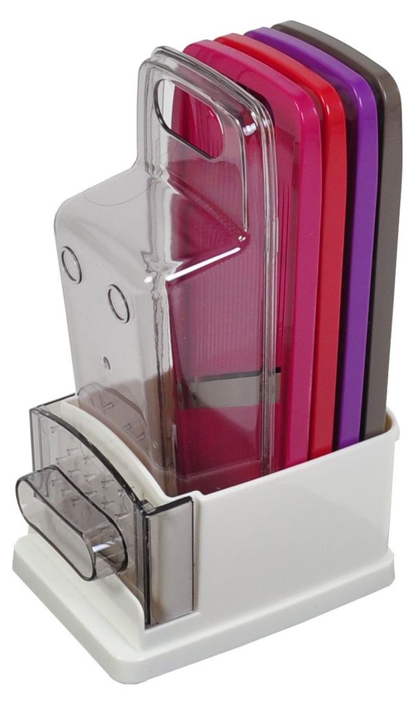 Râpe multifonctionnelle avec 4 inserts et bol Set de 7 Image du produit 