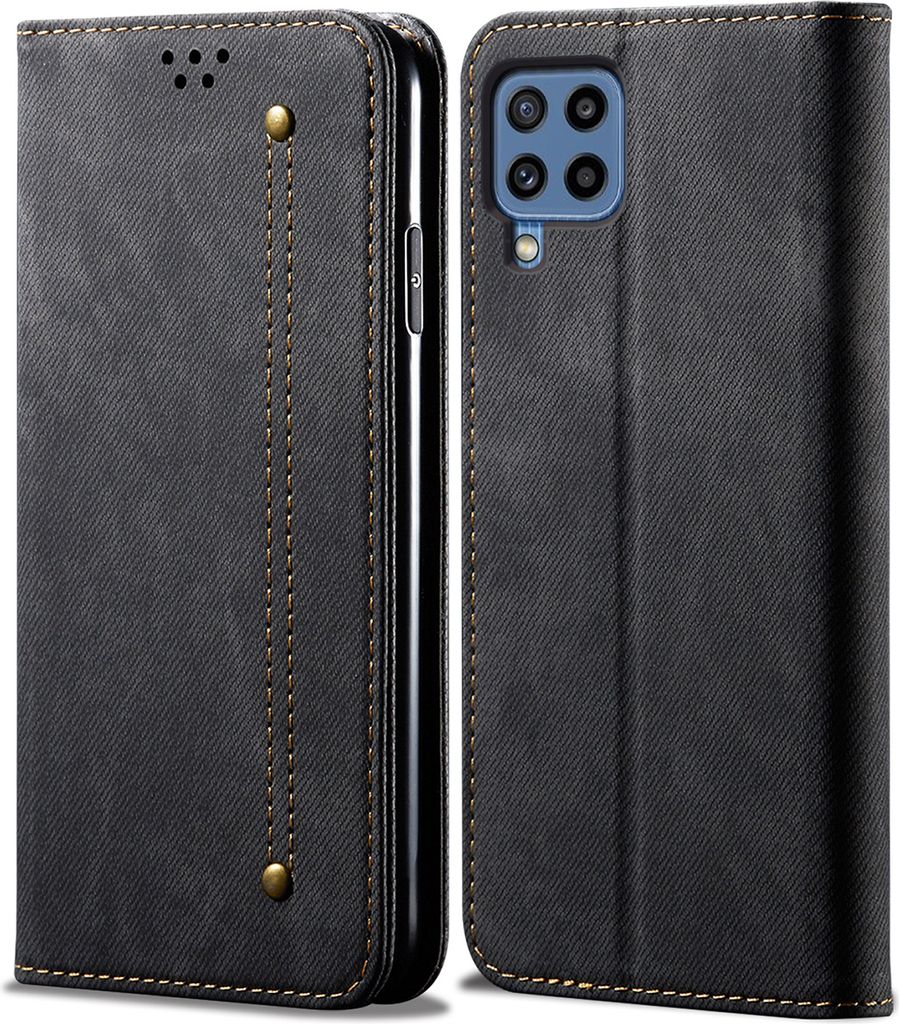 Galaxy A22 4G Case, étui portefeuille en cuir avec Image du produit 