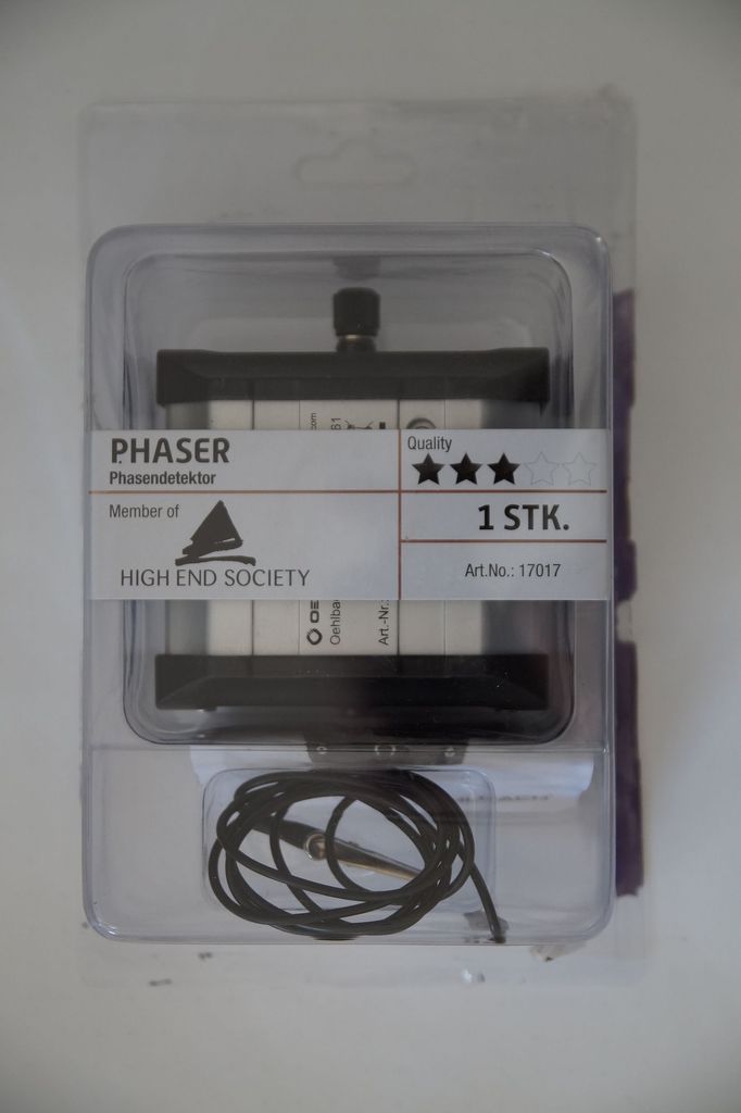 Oehlbach 17017 PHASER Rilevatore di fase Immagine del prodotto 
