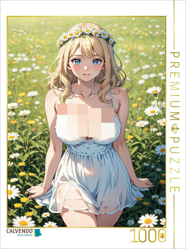 CALVENDO Puzzle Schweden – Midsummer Muse | 1000 Teile Lege-Größe 64x48cm Foto-Puzzle für glückliche Stunden