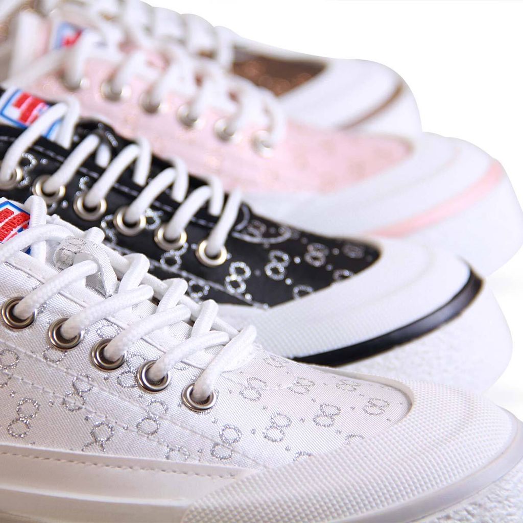 topschuhe24 2418 Damen Print Sneaker Plateau Turnschuhe , Farbe:Weiß, Größe:39 EU