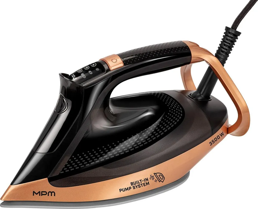 Fer à repasser vapeur MPM 3500W : éliminez les plis en un seul passage