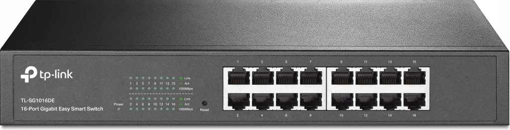 Switch Smart 16 Ports Gigabit TP-Link L2 avec Gestion de Trafic Avancée