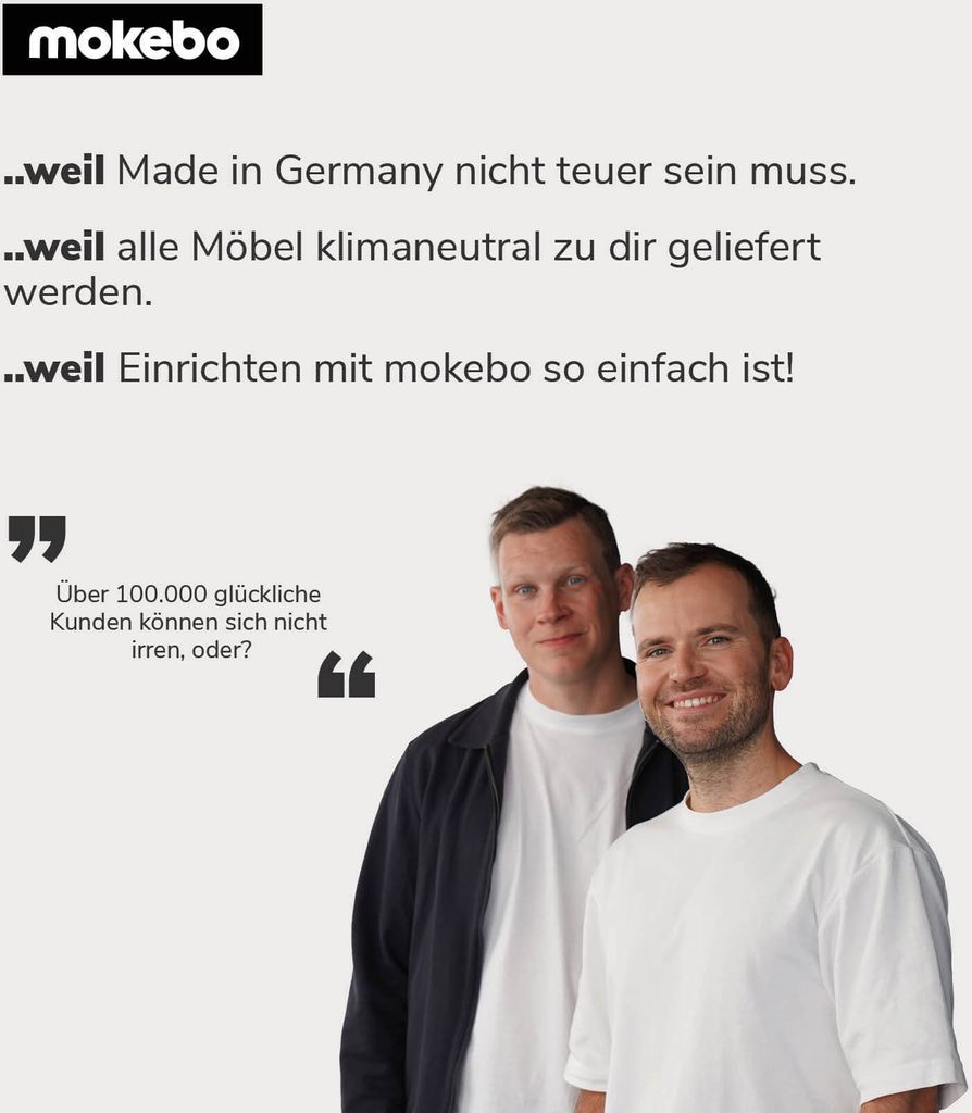 mokebo® Bad Hochschrank in Anthrazit-Schwarz 'Der Kapitän', Produktbild 7