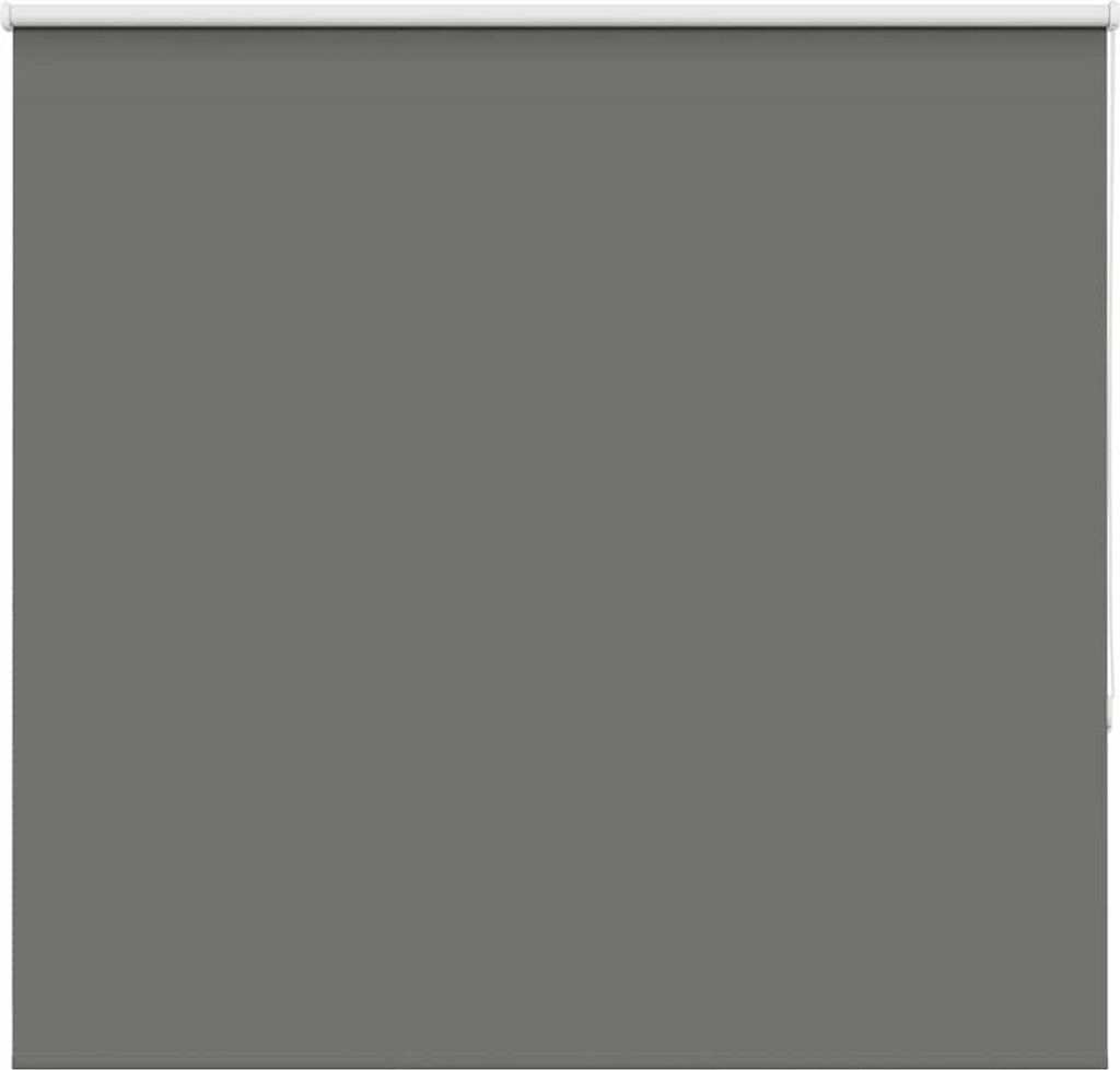 Verdunkelungsrollo Grau 165x175cm Stoffbreite 161,6cm Polyester, Rollos DesignMöbel