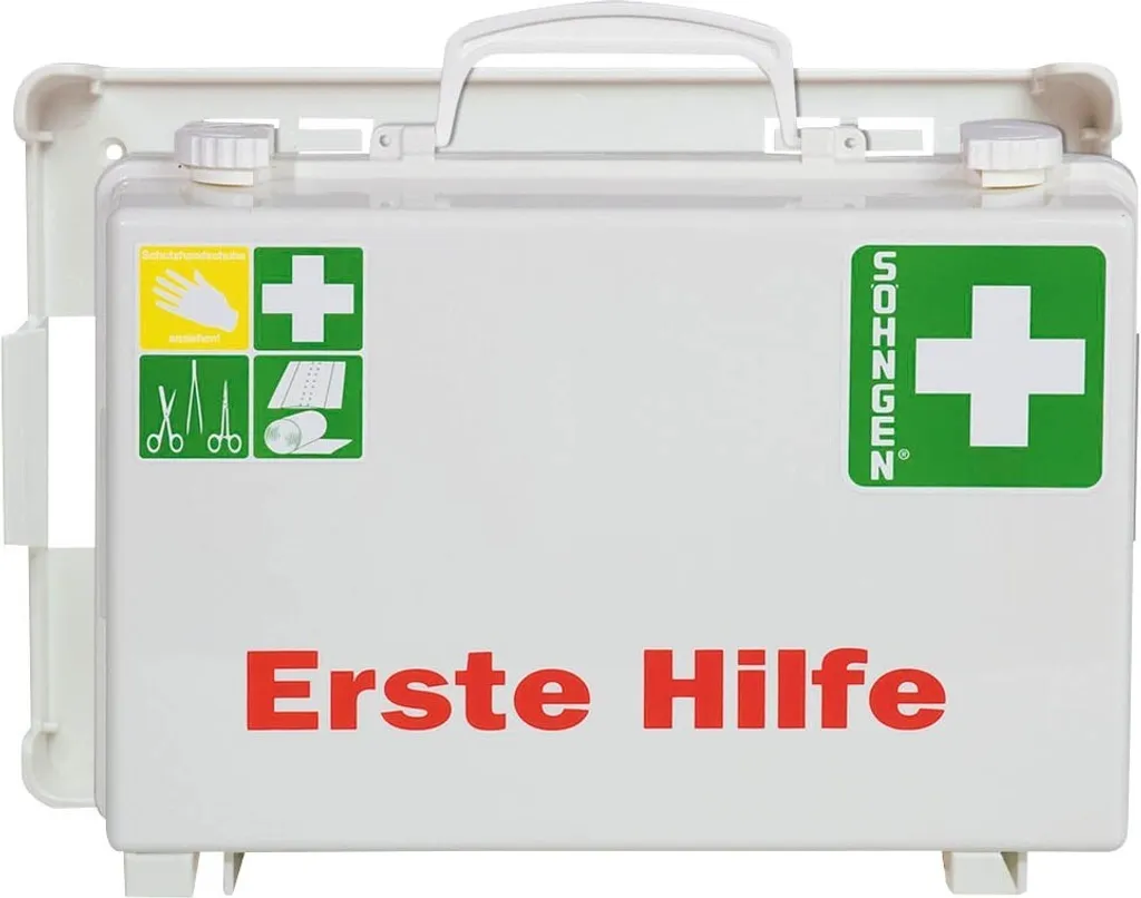 Coffret de Secours Mural DIN 13157 Blanc SÖHNGEN Quick-CD 3001126 ABS
