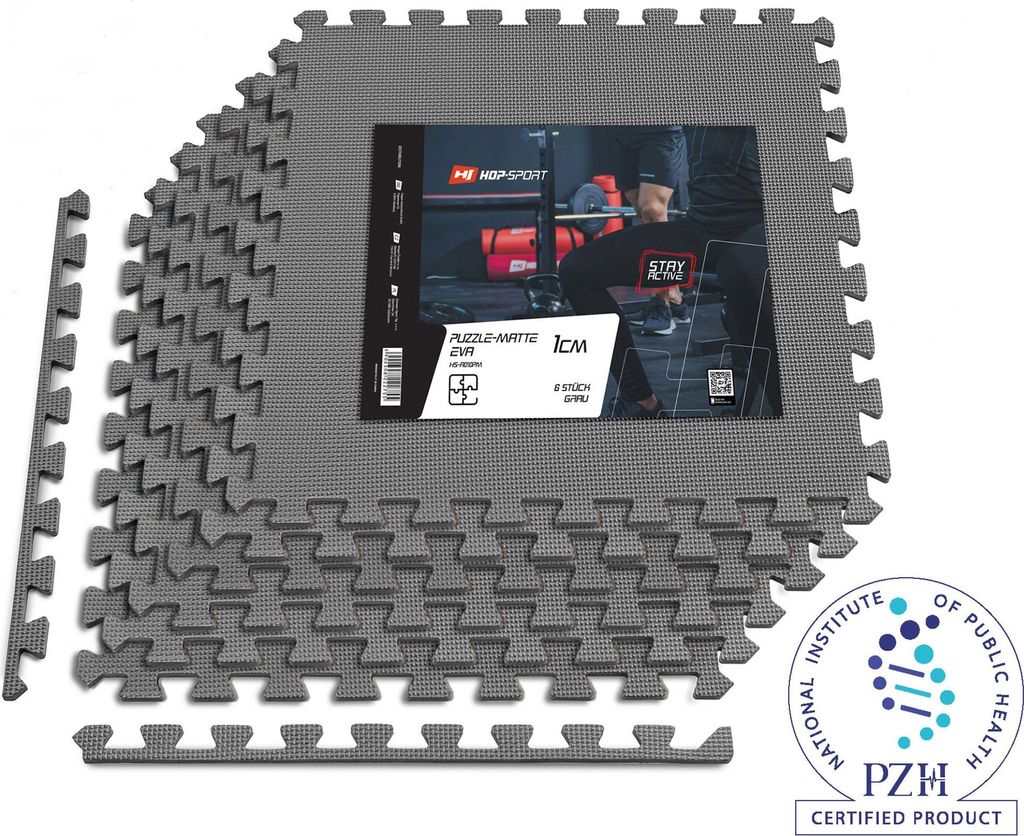 Hop-Sport Puzzlematte 6er Set - Unterlegmatte für Produktbild 
