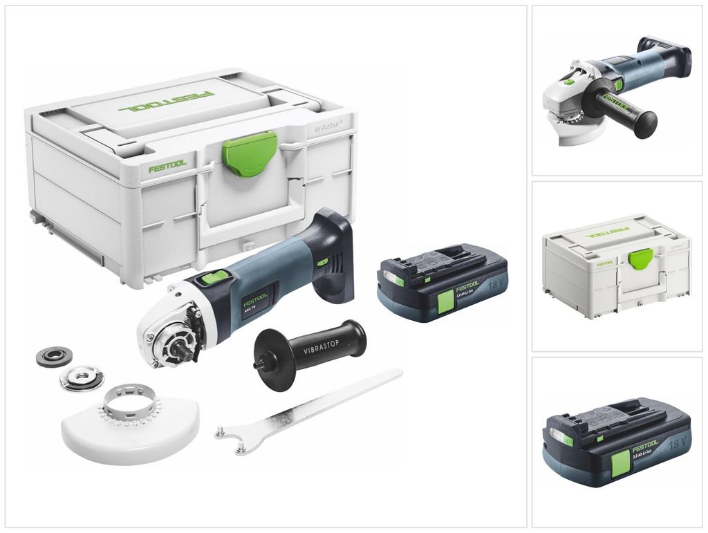 Akumulátorová úhlová bruska Festool AGC 18-125 EB-Basic 18 Obrázek produktu 