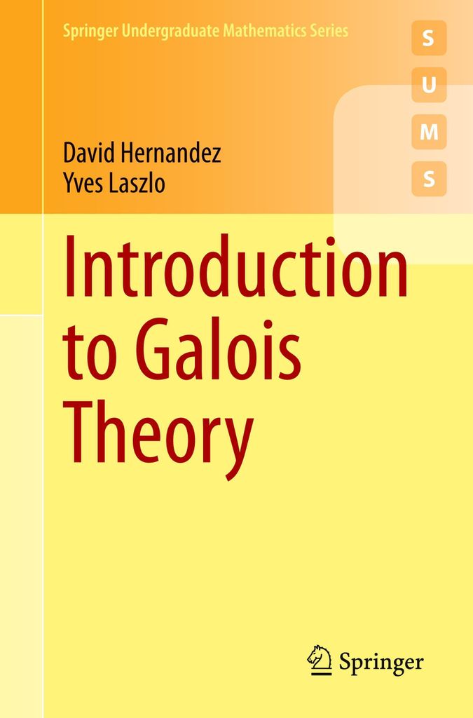 Introduction To Galois Theory – Lingua: Inglese
