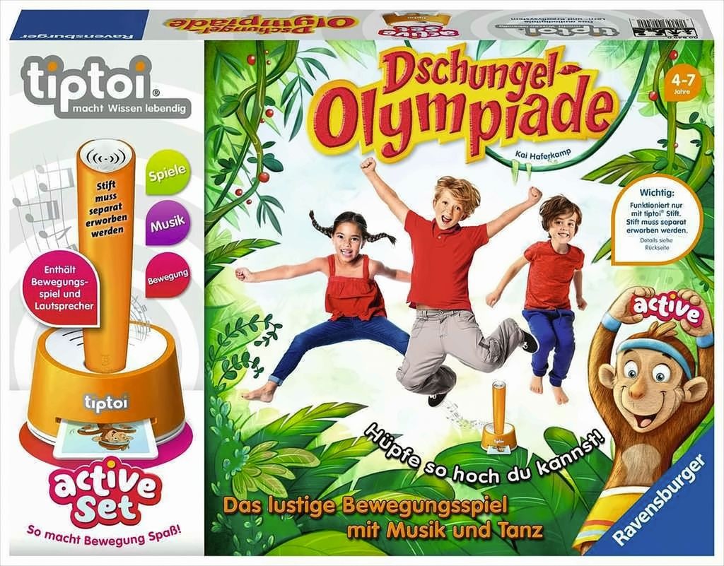 Ravensburger active Set Dschungel-Olympiade 00849 Produktbild 