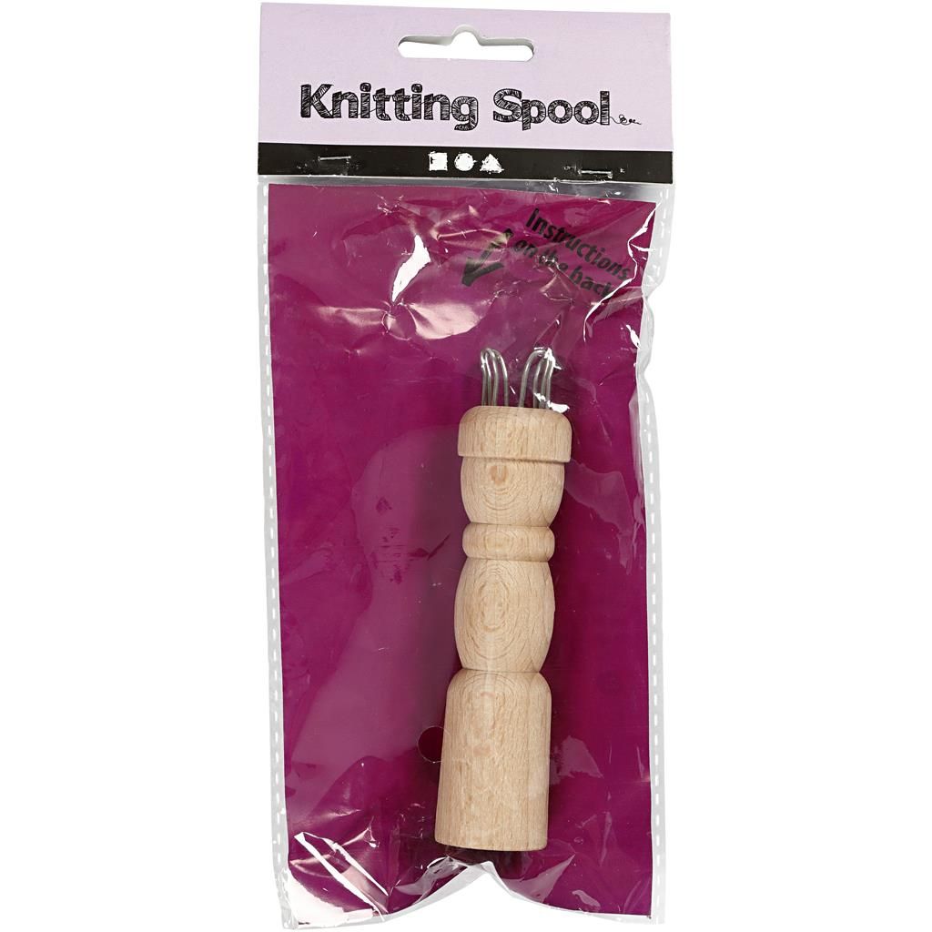 Creativ Company 42220 Strickliesel, einteilig, grau