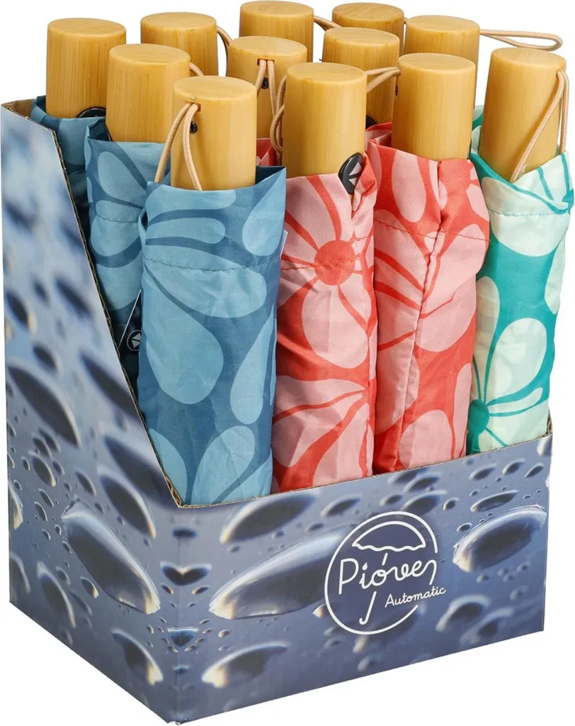 Parapluie de poche compact ultra léger en toile imperméable renforcée