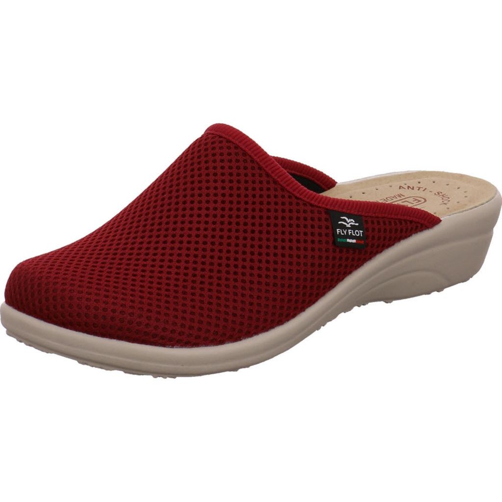 Fly Flot Damen Pantoffel bordo, zehengeschlossen 35 Produktbild 