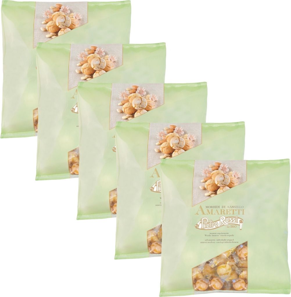 Pietro Rossi Amaretti Morbidi 5x750g | Weiches Produktbild 