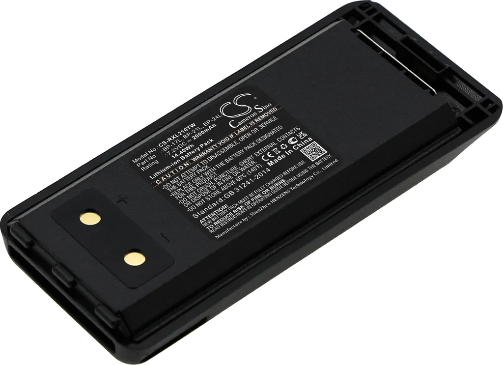 Batterie de remplacement Rexon RL328 pour réparer radio usée