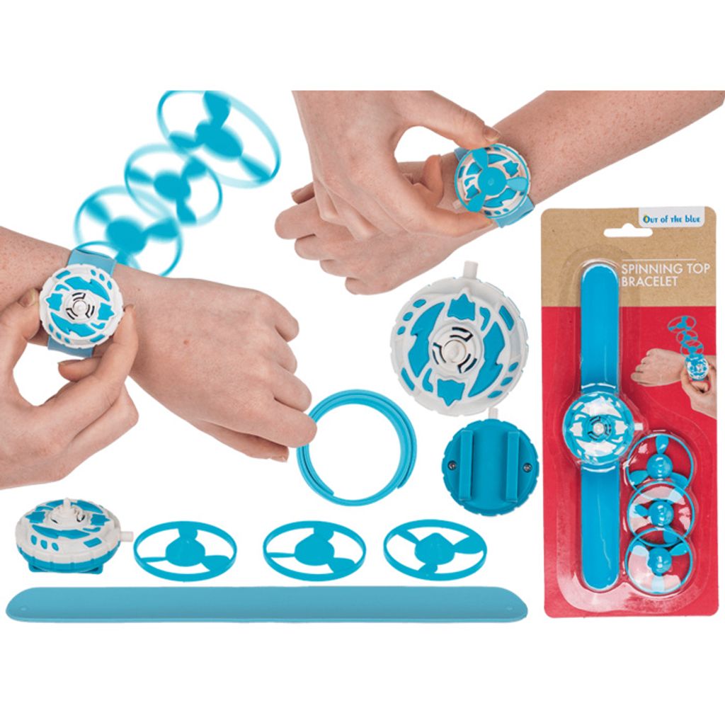 OOTB Blaues Flugkreisel-Armband ca. 215 cm Produktbild 