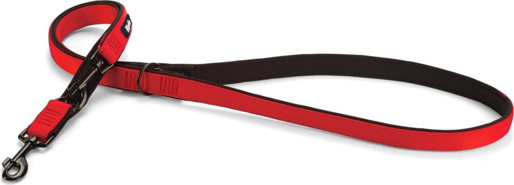 Karlie Art Sportiv Premium Führleine - Hundeleinen - Nylon - Rot - 200x2,5 cm