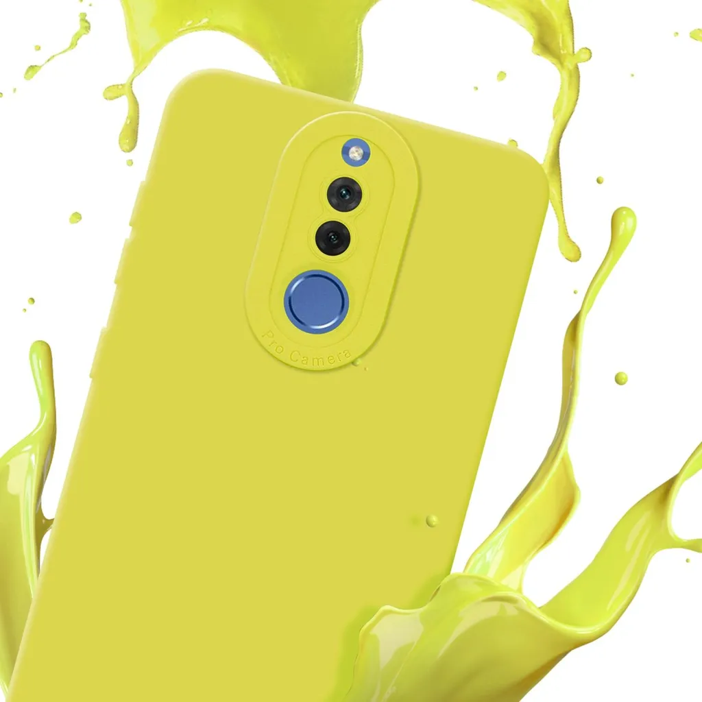 Analisi Cover Cadorabo Huawei Mate 10 Lite TPU Giallo Protettiva - 2