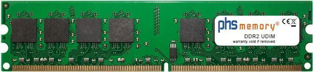 PHS-memory 4GB di memoria RAM per Asus M4N78 SE DDR2 UDIMM 800MHz PC2-6400U (SP124567)