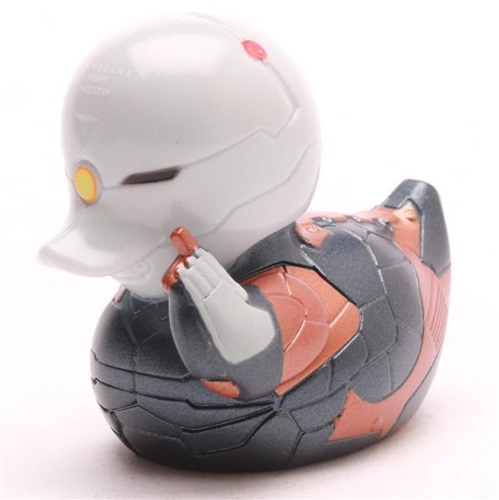 TUBBZ Badeente Metal Gear Solid Gray Foxy Mini Vinyl 5 cm