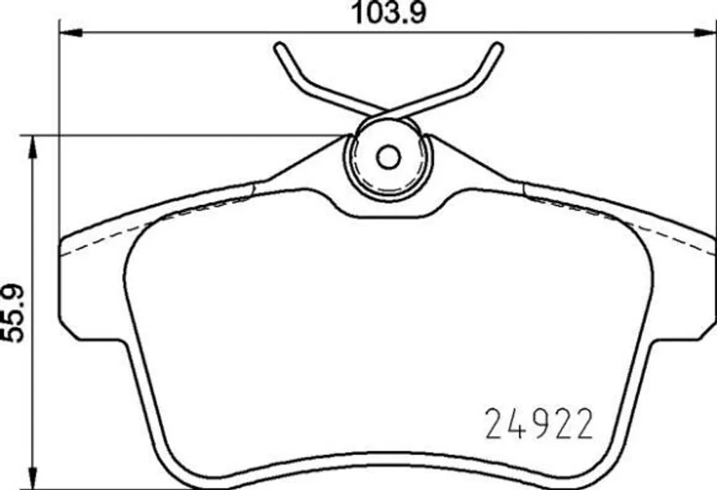 Plaquettes de frein Brembo pour DS5, sécurité sous la pluie OE 102
