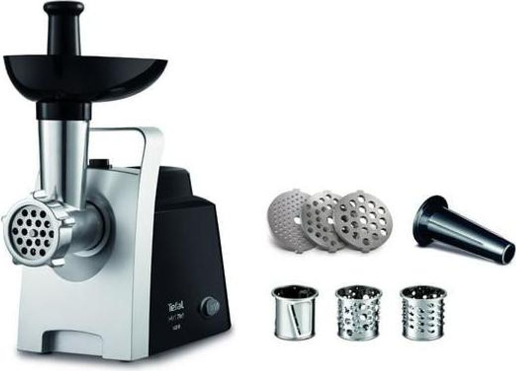 Tefal NE108831 hachoir 1400 W Noir, Acier satiné Image du produit 