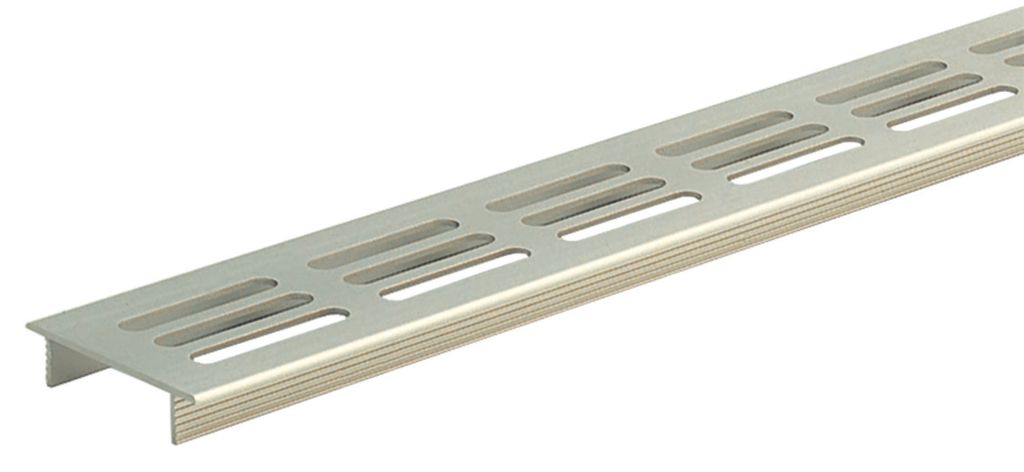 Lüftungsprofil Alu natur 7 x 40 mm