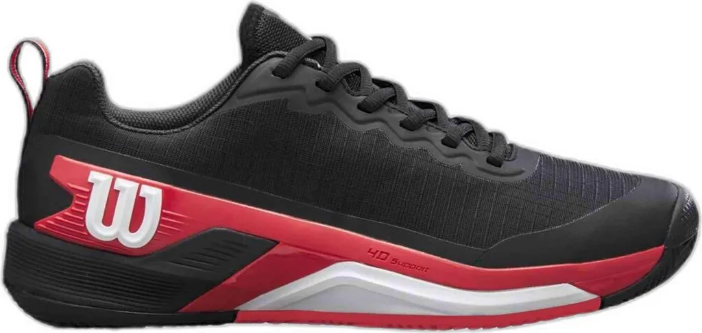 Baskets Wilson Anti-Chocs Chaussures de Tennis Confort Noir 44