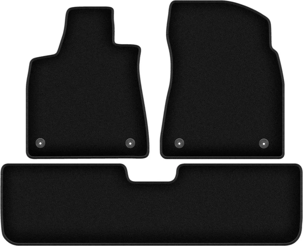 Tappetini Velluto Lexus RX IV 2015-2022 Neri | Set 3 Pezzi Su Misura - 1