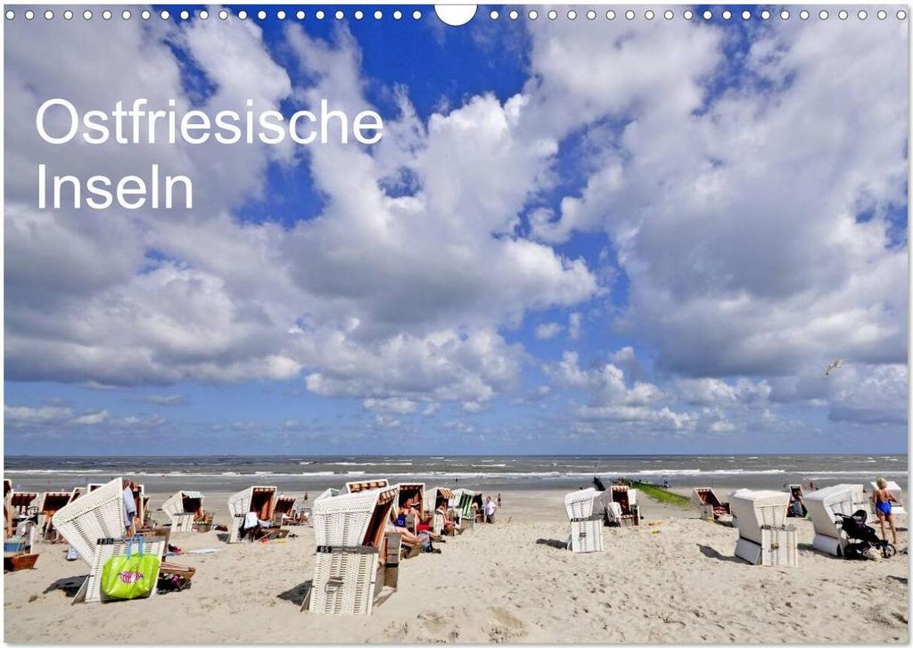 Ostfriesische Inseln (Wandkalender 2026 DIN A3 quer), CALVENDO Monatskalender