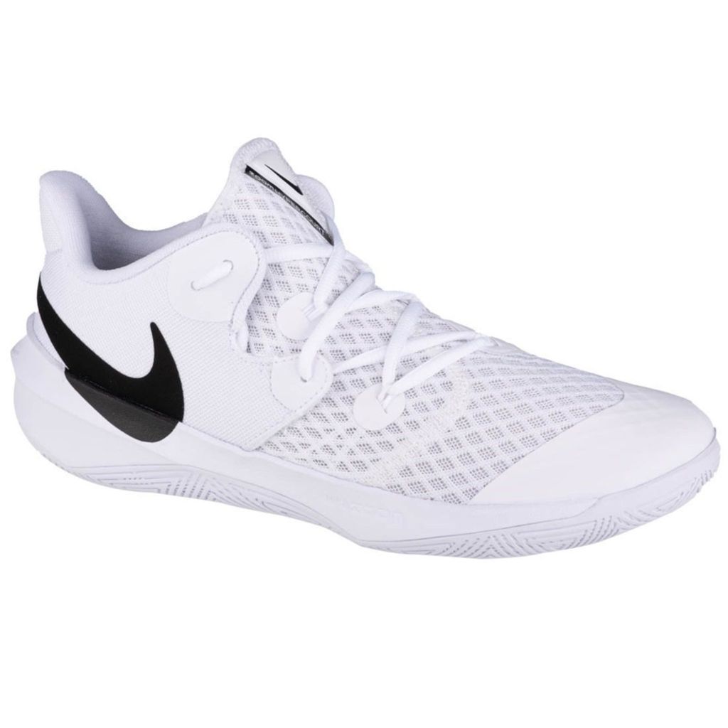Nike Zoom Hyperspeed Court - Herren Handball Volleyball Schuhe Hallenschuhe Weiß CI2964-100 , EU 44 US 10