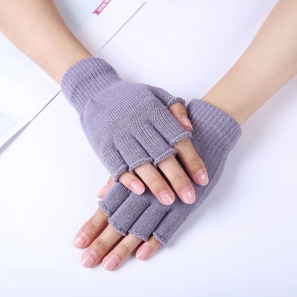 Skelett-Handschuhe – Leuchten Im Dunkeln, Fingerlos, Gothic-Style (für Damen & Herren)