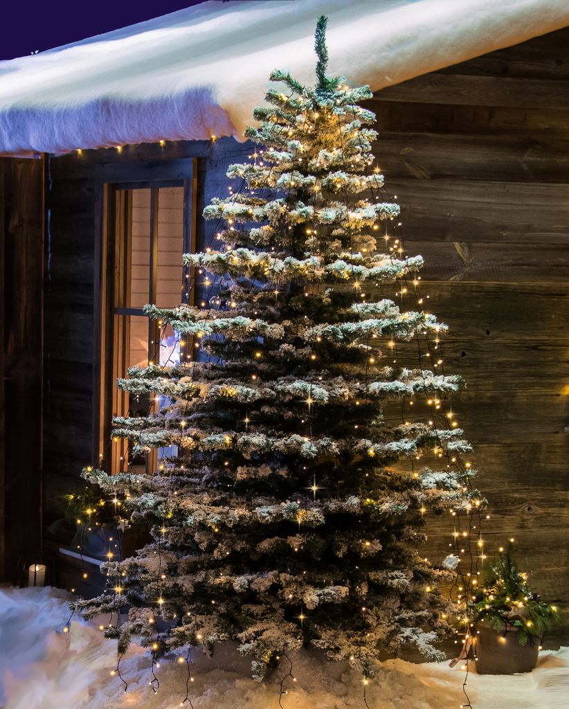 Konstsmide Weihnachtsdekoration, LED Baummantel mit Ring, 8 Produktbild 5
