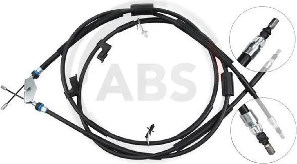 Câble frein à main résistant OE 1501658 pour Ford Focus, acier gainé
