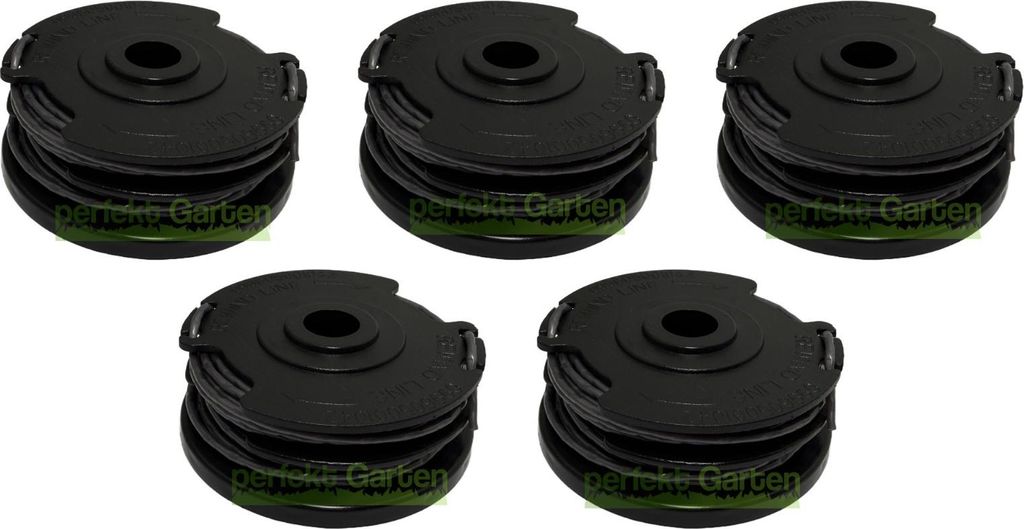 5 bobine di filo per Greenworks G40LT G40LT30 2101507 21107 Immagine del prodotto 
