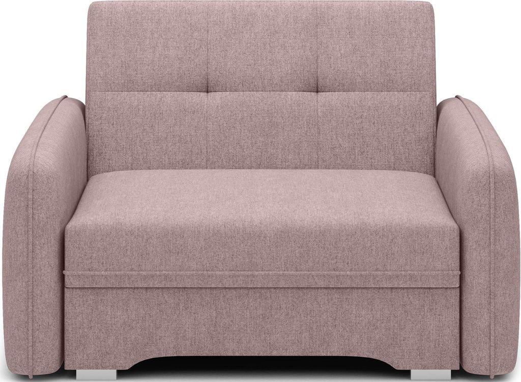 Krudox LAI 1-Sitzer Ausziehbares Schlafsofa mit Bettkasten und Stauraum Couch mit Schlaffunktion 102x84x109 cm Stoff POCO 101
