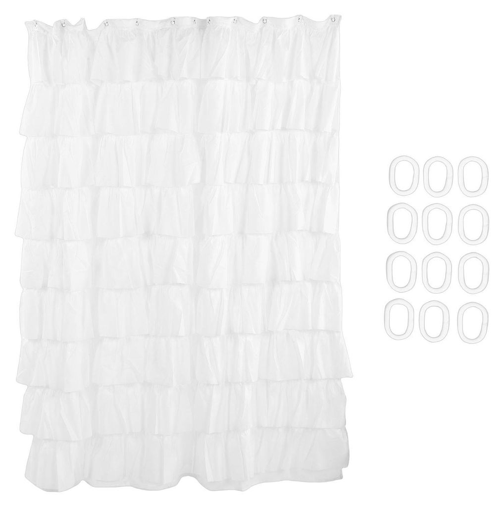 Duschvorhang, 177,8 x 177,8 cm, Boho-Stil, Vintage-Stil, Produktbild 