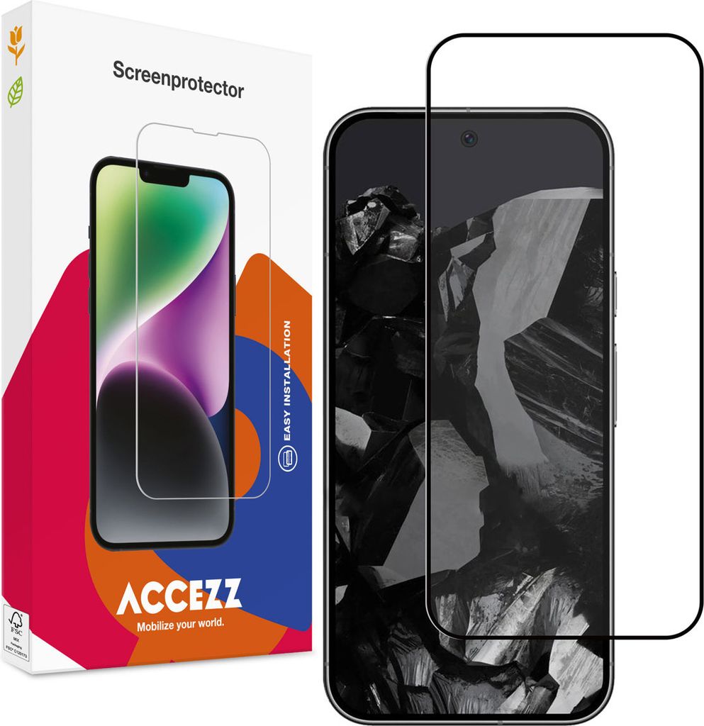 Accezz Full Cover Screen Protector aus gehärtetem Glas Produktbild 