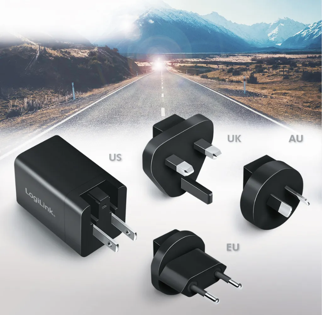 Prise de voyage internationale USB-C idéale pour ordinateurs et tel - 2